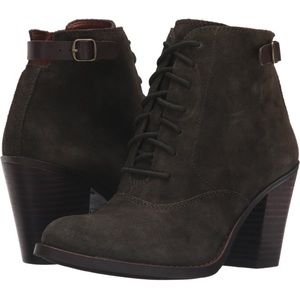 Lucky Brand Suede Echoh Ankle Bootie